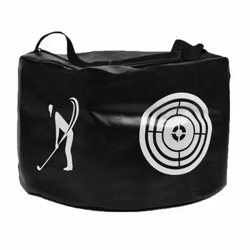 Voodans Golf Impact Practice Heavy Duty Home Swing Водонепроницаемая дизайнерская сумка, сумка, ткань, практика, в помещении, на открытом воздухе, для начинающих, совершенствование, (черный)