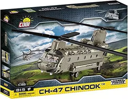 Вооруженные силы Чинук Масштабные блоки США COBI Официальный Японский #5807 CH-47 (Современная Армия) 1/48 [Военный - Дистрибьютор]
