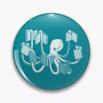 Вооруженные знаниями, настраиваемая мягкая пуговица, металлическая модная булавка на лацкан, брошь, декор, одежда для влюбленных, подарок, забавный мультяшный милый