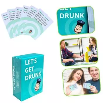 Вопрос-ответ, карточная игра для взрослых с выпивкой, веселая игра для мальчишника, развлекательная карта для друзей, настольная игра с выпивкой, 1 коробка синий