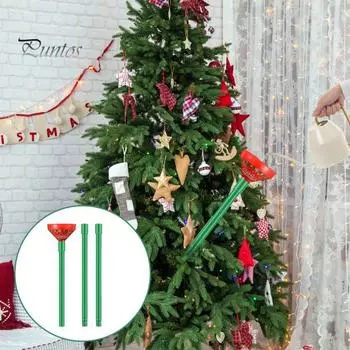 Воронка для полива рождественской елки с широким носиком и длинной трубкой. Легкая сборка. Набор воронок для полива рождественской елки для комнатных и уличных деревьев. зелёный