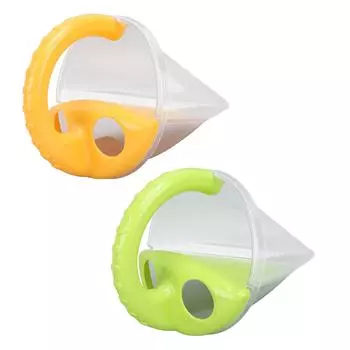 Воронка для разлива, самодельная воронка, пляжный песчаный замок, строительная игрушка для смешивания песка и воды для эффектного творения Green