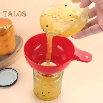 Воронка с широким горлом для кухни, лаборатории, кемпинга, пищевая пластиковая воронка для легкого наливания, меньше проливов и беспорядка, универсальные принадлежности для консервирования