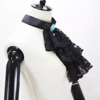 Воротник жабо съемный для женщин в винтажном стиле, декоративный для сцены