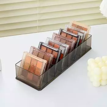 Восьмисекционный контейнер для хранения помады и кабеля передачи данных, пряжка для шнура питания, настольный держатель прозрачный