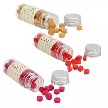 Восьмиугольная бутылка с бисером из сургуча, упакованная в набор для печати сургуча для конверта и письма Golden