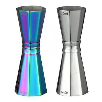 Восьмиугольный джиггер Барные инструменты Барные аксессуары