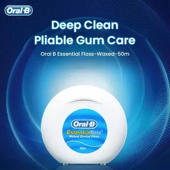 Вощеная эфирная нить Oral B белый