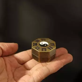 Восемь диаграмм сандалового дерева благовония печь, мини благовония печь, комнатная кадка для благовоний поднос для благовоний украшение