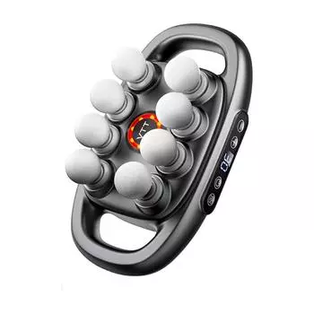 Восемь головок фасциальной перезаряжаемой мышечной расслабляющей маски для шеи