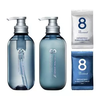 Восемь The Thalasso You Shampoo Hair Treatment Limited Edition Kit с таблетками для ванны и