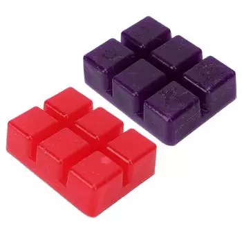 Воск для ароматерапии плавит экстракт сои, растительный аромат, расслабляющий ароматические восковые блоки, 2,5 унции Rose