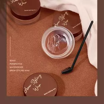 Воск для бровей, прозрачный воск для придания формы бровям и создания эффекта перьев, 10 г One Size