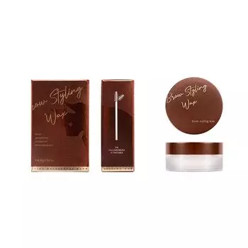 Воск для бровей Прозрачный воск для придания формы бровям и создания эффекта перьев 10 г One Size