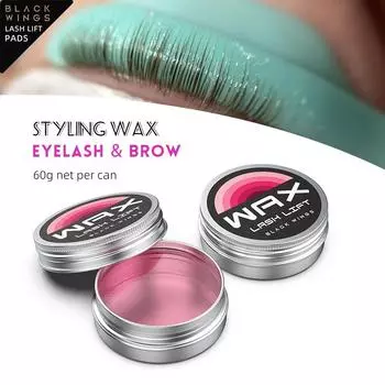Воск для подтяжки ресниц, клей для ресниц blackwings e и химическая завивка ресниц, клей, воск для ресниц, вода, легко протирать, легко прилипать и легко чистить розовый