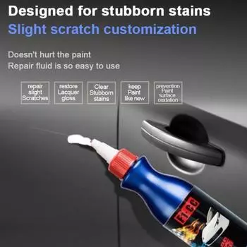Воск для ремонта автомобильной краски с набором губок Защитное покрытие Широко используемый воск для удаления царапин с автомобиля Набор воска для удаления царапин синий