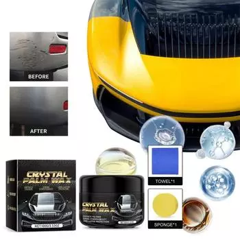 Воск для ремонта царапин на автомобиле, супергидрофобный, средство для удаления глубоких царапин на автомобиле, для длительного блеска, восковая паста для длительного блеска, царапины