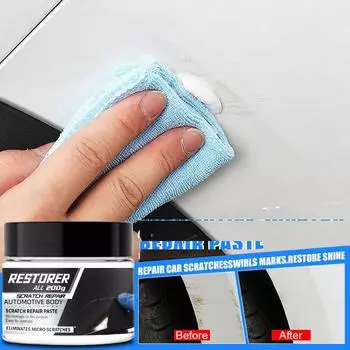 Воск для удаления царапин на автомобиле, средство для устранения царапин на краске, средство для устранения царапин, полировка, дезактивационный воск, внешняя торговля 200g scratch wax