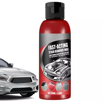 Воск для удаления пятен с автомобиля, безопасная и долговечная защита остекления, воск для чистки краски автомобиля, удаляющий пятна от воды и масляные пятна CN