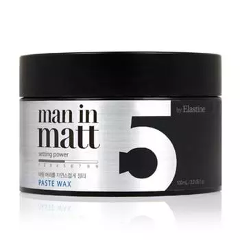 Воск для укладки Elastine Men в матовой пасте, 1 шт., 80 г