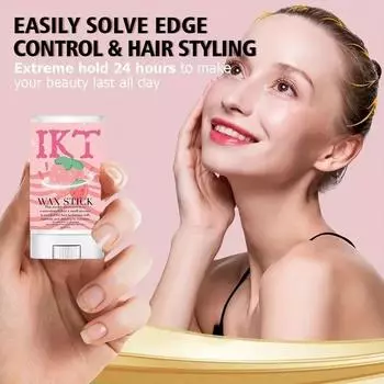 Воск для укладки волос с эффектом измельчения, матовый авокадо для стойкой укладки 16g