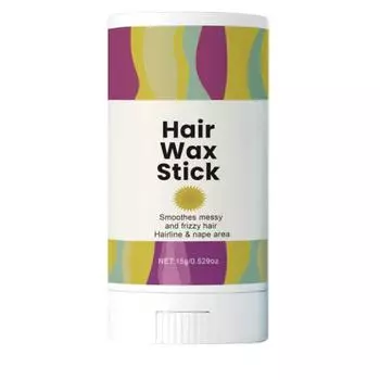 Воск для укладки волос Styling Wax Stick твердый воск для укладки волос ароматизированный натуральный пухлый 15 г One Size