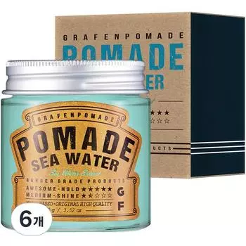 Воск для волос Graphen Seawater Pomade, 100г, 6 шт, лучшие мужские средства для волос из Кореи