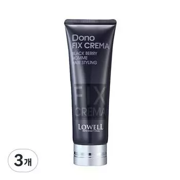 Воск для волос Lowell International Dono Fix Crema, 120 мл, 3 штуки, лучшие мужские средства для волос из Кореи