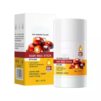 Воск для волос Освежающий Улучшение Вьющихся Длительный Питательный Блеск Укладка Увлажнение волос Питательный воск для волос One Size