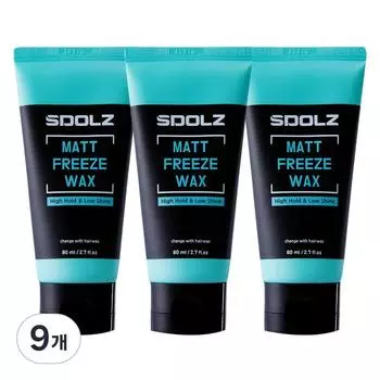 Воск для волос Schdoltz Matte Frizz, 9 штук, 80 г, лучшие мужские средства для волос из Кореи