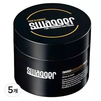 Воск для волос Swagger Hair Slammer Pomade, 110г, 5 шт, лучшие мужские средства для волос из Кореи