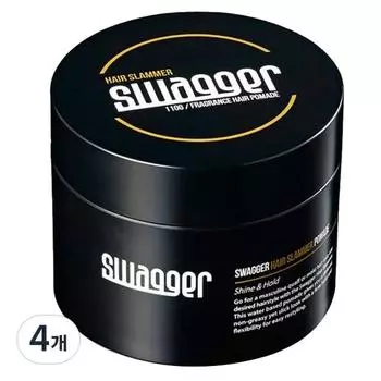 Воск для волос Swagger Hair Slammer Pomade, 110г, 4 штуки, лучшие мужские средства для волос из Кореи