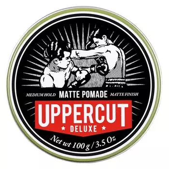 Воск для волос Uppercut Deluxe для мужчин, матовая помада средней фиксации, 1 шт., 100 г