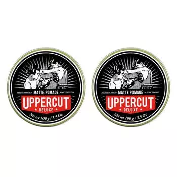 Воск для волос Uppercut Deluxe Men s Medium Hold Matte Pomade, 2 шт., 100 г
