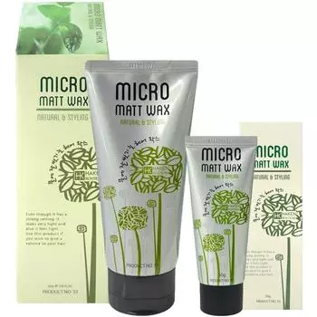 Воск Gain Haken Micro Matt Wax 165 г + 50 г, 2 шт.