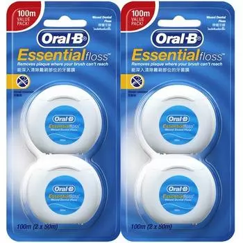 Восковая нить Oral-B, 2 упаковки, 2 шт.