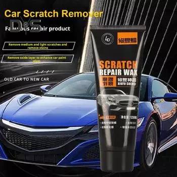 Восковая паста для ремонта автомобильных царапин, восстановительная паста, защитное покрытие, простое в использовании средство для удаления царапин на кузове автомобиля, восковые аксессуары A