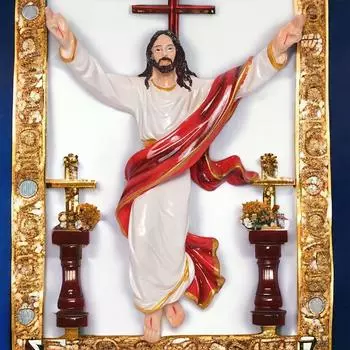 Воскресший Христос Идеально подходит для дома/молитвенной комнаты/подарков и украшений