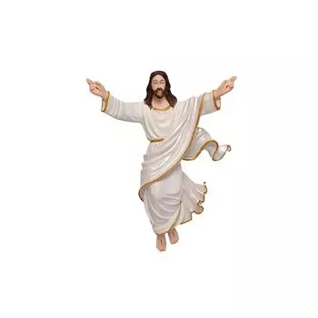 Воскресший Иисус Христос (3 x 10 x 12 дюймов) Идол и экспонат для подарков и декора (белый) Самый последний