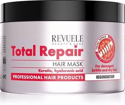 Восстанавливающая маска для поврежденных волос TU прозрачный