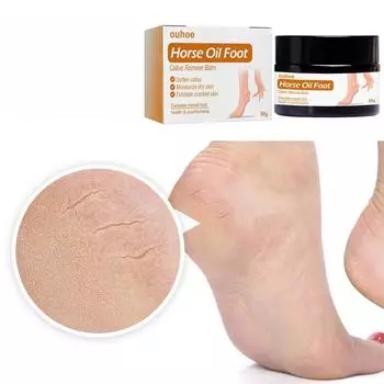 Восстанавливающий бальзам для ног с лошадиным маслом – успокаивает и увлажняет сухие и грубые ноги, делает кожу гладкой и здоровой. 30g