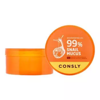 Восстанавливающий гель с муцином улитки CONSLY Snail Mucus Regenerating Gel 300мл