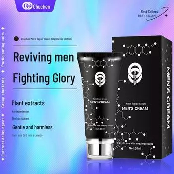 Восстанавливающий крем для мужчин Chuchen 60 мл: Питательный массажный крем для упражнений и поддержания формы Classic Edition 60ml