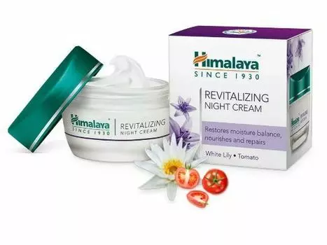 Восстанавливающий ночной крем Himalaya Herbals, 50 г
