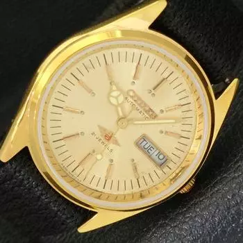 ВОССТАНОВЛЕННЫЕ МУЖСКИЕ ЧАСЫ CITIZEN AUTOMATIC 8200 JAPAN ОРИГИНАЛЬНЫЙ ЦИФЕРБЛАТ A431471-2 R107-a431471