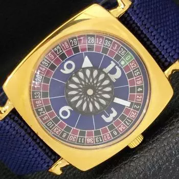 ВОССТАНОВЛЕННЫЕ МУЖСКИЕ ШВЕЙЦАРСКИЕ ЧАСЫ С РУЧНЫМ ЗАВОДОМ В СТИЛЕ АРТ-ДЕКО С ЦИФЕРБЛАТОМ СИНЕГО ЦВЕТА a431268-2 R106-a431268