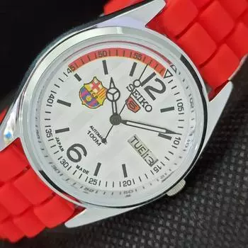 ВОССТАНОВЛЕННЫЕ SEIKO 5 AUTO 6309A FCB СЕРЕБРЯНЫЕ ВИНТАЖНЫЕ ЯПОНСКИЕ ЧАСЫ 545b-a266351-2 Количествоa266351
