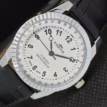 ВОССТАНОВЛЕННЫЕ ШВЕЙЦАРСКИЕ МУЖСКИЕ НАРУЧНЫЕ ЧАСЫ С ЗАВОДОМ a294180-1 Sku555-a294180