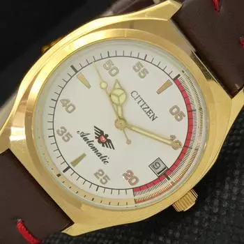 ВОССТАНОВЛЕННЫЕ ВИНТАЖНЫЕ CITIZEN AUTO 8200 ЯПОНИЯ МУЖСКИЕ БЕЛЫЕ ЧАСЫ С ДАТОЙ 608f-a316250-9 SKU608f-a316250