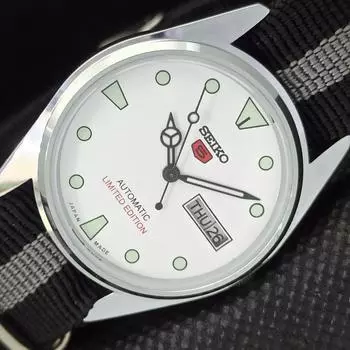ВОССТАНОВЛЕННЫЕ ВИНТАЖНЫЕ МУЖСКИЕ ЧАСЫ SEIKO 5 AUTOMATIC JAPAN D/D a266365-3 Количествоa266365